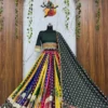 C585 179 Muslin Cotton Printed Mirror Work Trending Navratri Chaniya Choli
