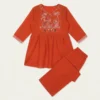 Shiv 2017 Cotton Embroidery casual co ord set for women