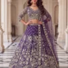 DKT 5184 Net Sequence Embroidery Work Reception Lehenga Choli for Women Manufacturers in Surat