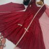 Sabina 5355 Doremon Crush Mirror Work Festival Gown Pant Dupatta - Image 3