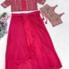 Launching BDB 83 Chinon Silk Embroidery Sequence Work 3pcs Dress for Women 2026