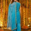 Stylish DKT 5166 Fandy Silk Sequence Embroidery Work Festival Sharara Suit With Dupatta 2026