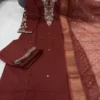 Stylish ATQ Zara Cotton Sequence Embroidery Work Festival Readymade Dress 2026