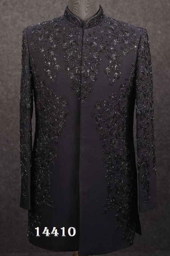 Launching Shyam Heavy Armani Sequence Beads Work Wedding Coat Pant Set 2026