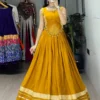 WMT 8060 Ambaa Rayon Cotton Gota Patti Work Navratri Garba Collection
