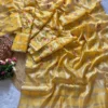 Launching MHV Anita Tussar Silk Zari Embroidery Work Saree Collection 2026