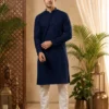 Stylish Lekha LI Manyavar Chikankari Rayon Schiffli Work Festival Kurta For Mens 2026