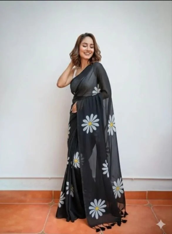 Stylish RRD Lilan Printed Daily Wear Saree Suppliers in India 2026