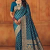 LFK 5359 Banarasi Soft Silk Zari Work Festival Saree Wholesale Market in Surat