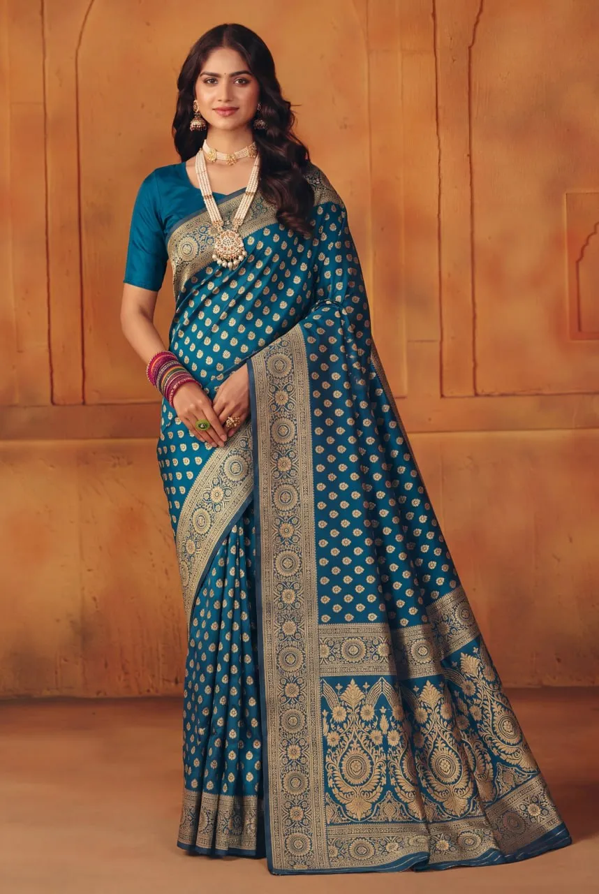 LFK 5359 Banarasi Soft Silk Zari Work Festival Saree Wholesale Market in Surat