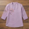 Stylish Shiv 1077 Linen Cotton Embroidery Casual Wear Tops for Women 2026