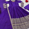 STD 6132 Silk Sequence Embroidery Festival Readymade Dress For Women