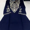 Launching SS2016 Adaa Rayon Embroidery Work Trending Office Wear Short Kurti 2026