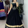WMT 8060 Ambaa Rayon Cotton Gota Patti Work Navratri Garba Collection