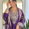 Stylish ATQ Cotton Reva Embroidery Sequence Work Readymade Dress Collection 2026