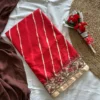 MHV Mouni Silk Hand Loom Printed Work Daily Wear Saree