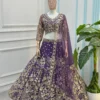 DKT 5184 Net Sequence Embroidery Work Reception Lehenga Choli for Women Manufacturers in Surat
