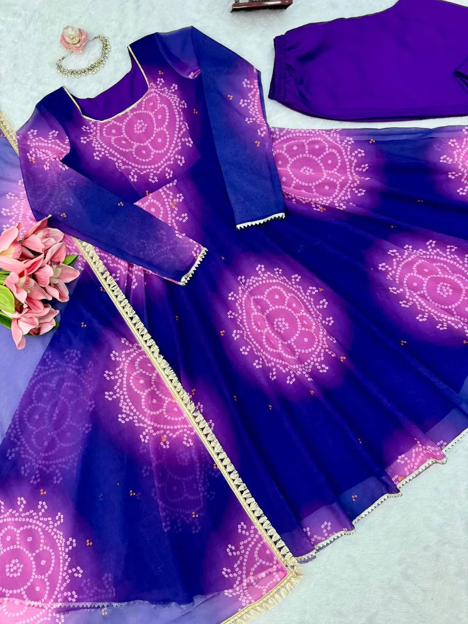 Stylish Deepika 1635 Faux Georgette Printed Anarkali Set Manufacturers in Surat 2026