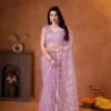Buy DKT 5177 Net Embroidery Party Wear Saree Exporter in India 2026
