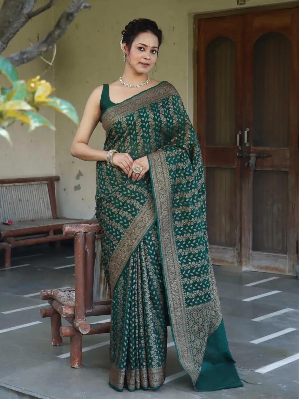 Launching LFK 5357 Banarasi Soft Silk Zari Work Party Wear Saree Exporters Online 2026