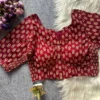 Beautiful Ruhi Ajrakh Cotton Readymade Blouse Supplier in Surat 2026