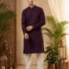Stylish Lekha LI Manyavar Chikankari Rayon Schiffli Work Festival Kurta For Mens 2026