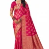 Latest LFK 5358 Banarasi Soft Silk Zari Work Festival Saree 2026