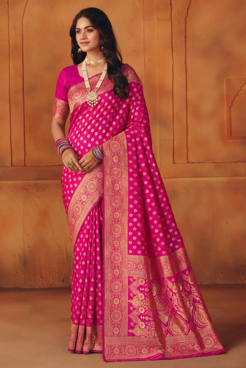 LFK 5359 Banarasi Soft Silk Zari Work Festival Saree Wholesale Market in Surat