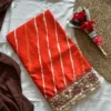 MHV Mouni Silk Hand Loom Printed Work Daily Wear Saree