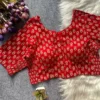 Beautiful Ruhi Ajrakh Cotton Readymade Blouse Supplier in Surat 2026
