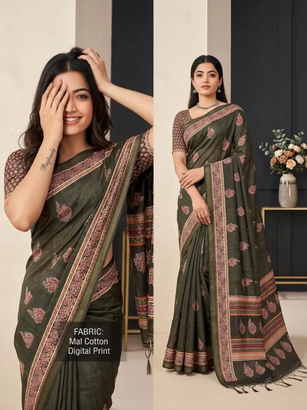 Beautiful Netra Rashmika Cotton Silk Uniform Saree Online Wholesale 2026 2026
