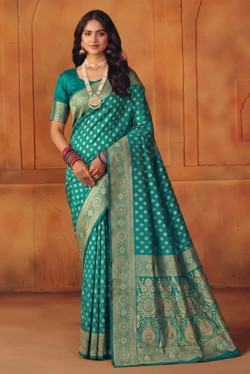 LFK 5359 Banarasi Soft Silk Zari Work Festival Saree Wholesale Market in Surat