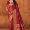 LFK 5359 Banarasi Soft Silk Zari Work Festival Saree Wholesale Market in Surat