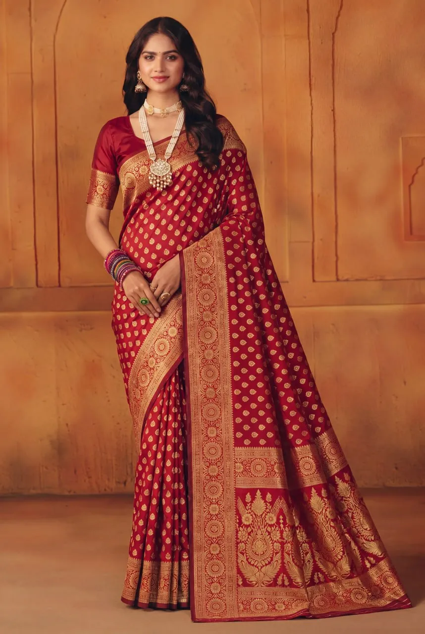 LFK 5359 Banarasi Soft Silk Zari Work Festival Saree Wholesale Market in Surat