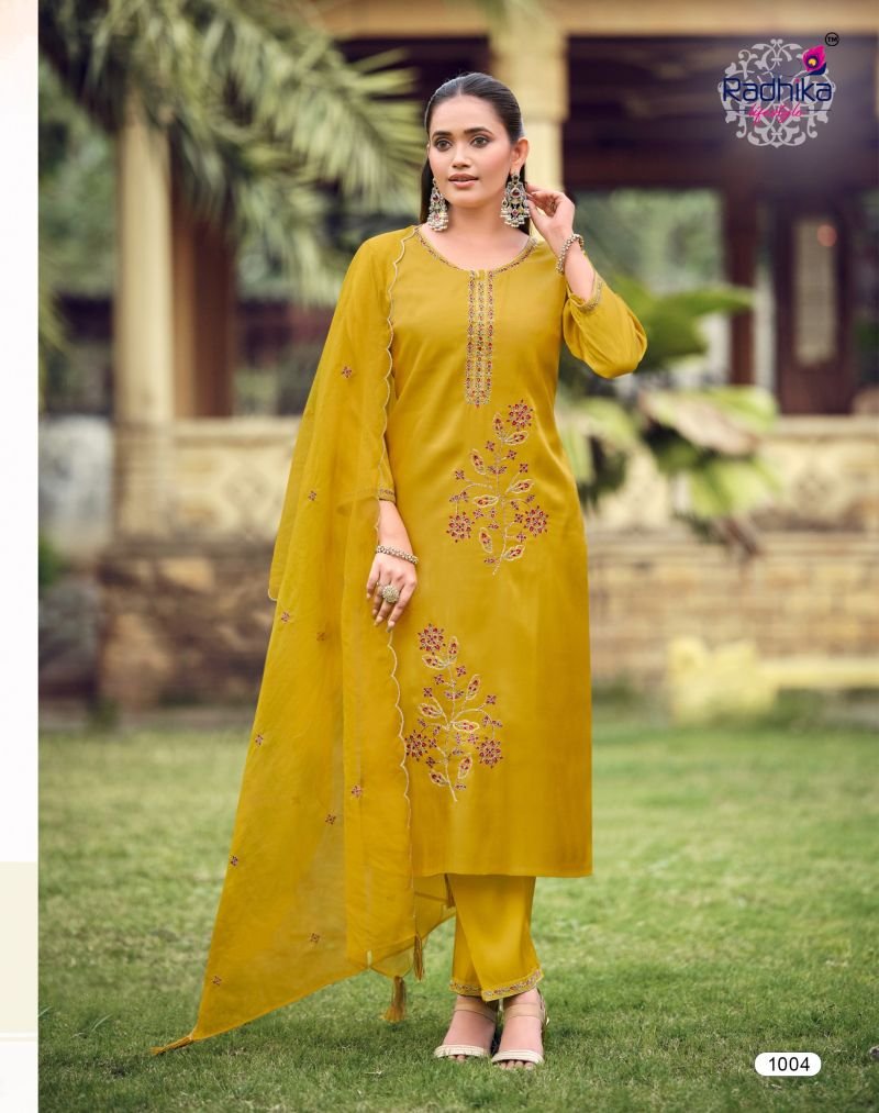 Launching Radhika Ruby Vol 1 Roman Embroidered Salwar Kameez Wholesale 2026