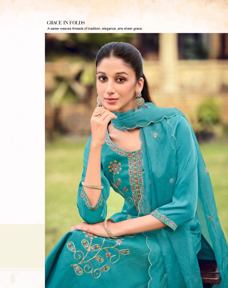 Launching Radhika Ruby Vol 1 Roman Embroidered Salwar Kameez Wholesale 2026