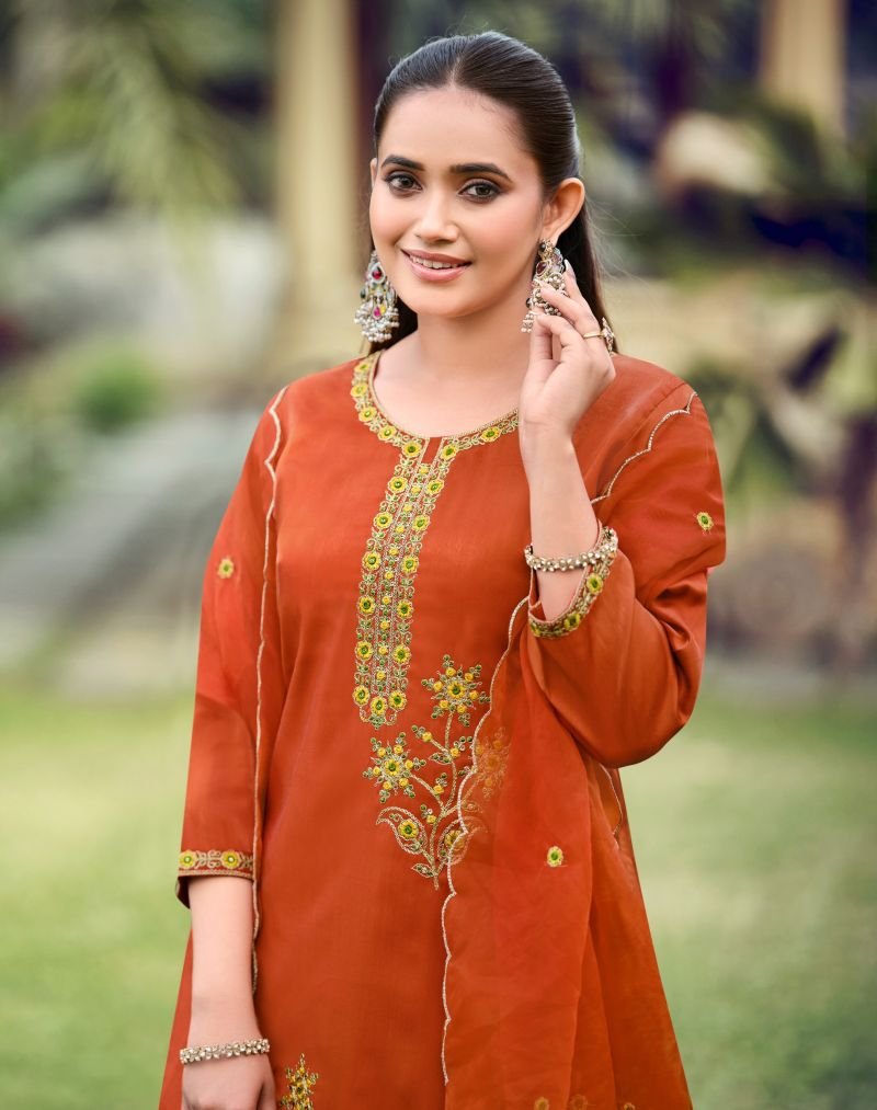 Launching Radhika Ruby Vol 1 Roman Embroidered Salwar Kameez Wholesale 2026