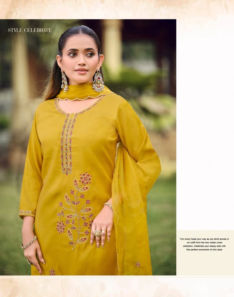 Launching Radhika Ruby Vol 1 Roman Embroidered Salwar Kameez Wholesale 2026