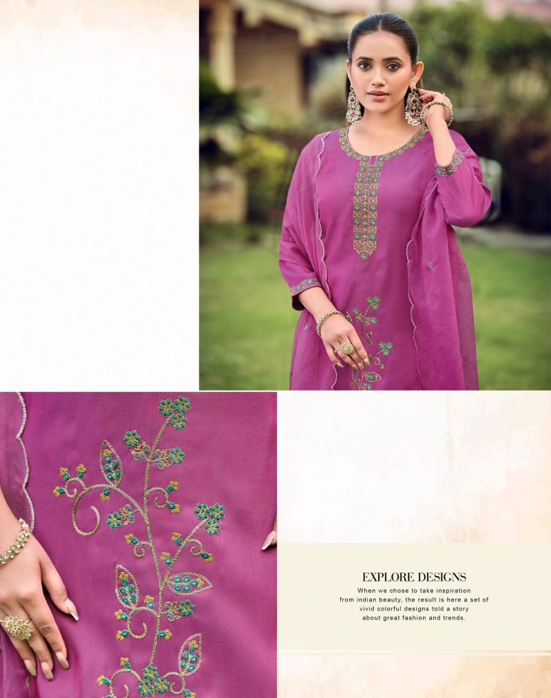 Launching Radhika Ruby Vol 1 Roman Embroidered Salwar Kameez Wholesale 2026