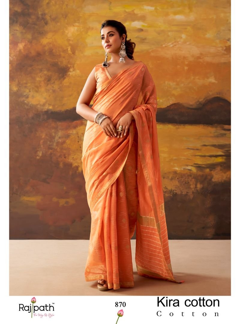 Rajpath Kira Modal Cotton Fancy Saree Collection Wholesale