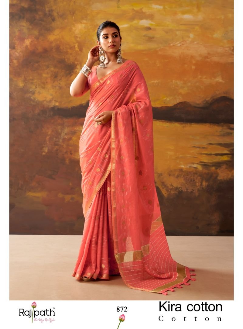 Rajpath Kira Modal Cotton Fancy Saree Collection Wholesale