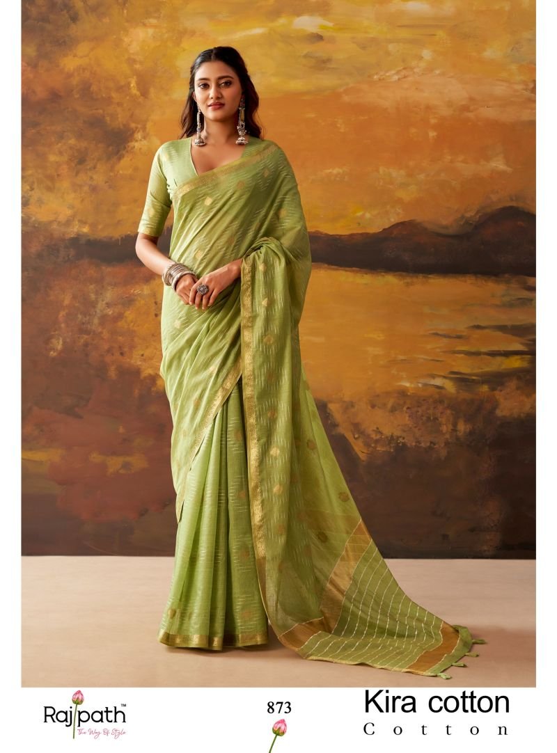 Rajpath Kira Modal Cotton Fancy Saree Collection Wholesale
