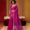 Buy Rajtex Bombay Rose Munga Cotton Handloom Saree Wholesale 2026
