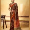 Stylish Rajtex Pure Ajrakh 045 Satin Ajrakh Printed Saree Collection Wholesale 2026