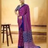 Stylish Rajtex Pure Ajrakh 045 Satin Ajrakh Printed Saree Collection Wholesale 2026