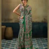 Rajtex Pure Ajrakh 047 Satin Ajrakh Printed Saree Wholesale