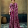 Launching Rajtex Pure Ajrakh 047 Satin Ajrakh Printed Saree Wholesale 2026