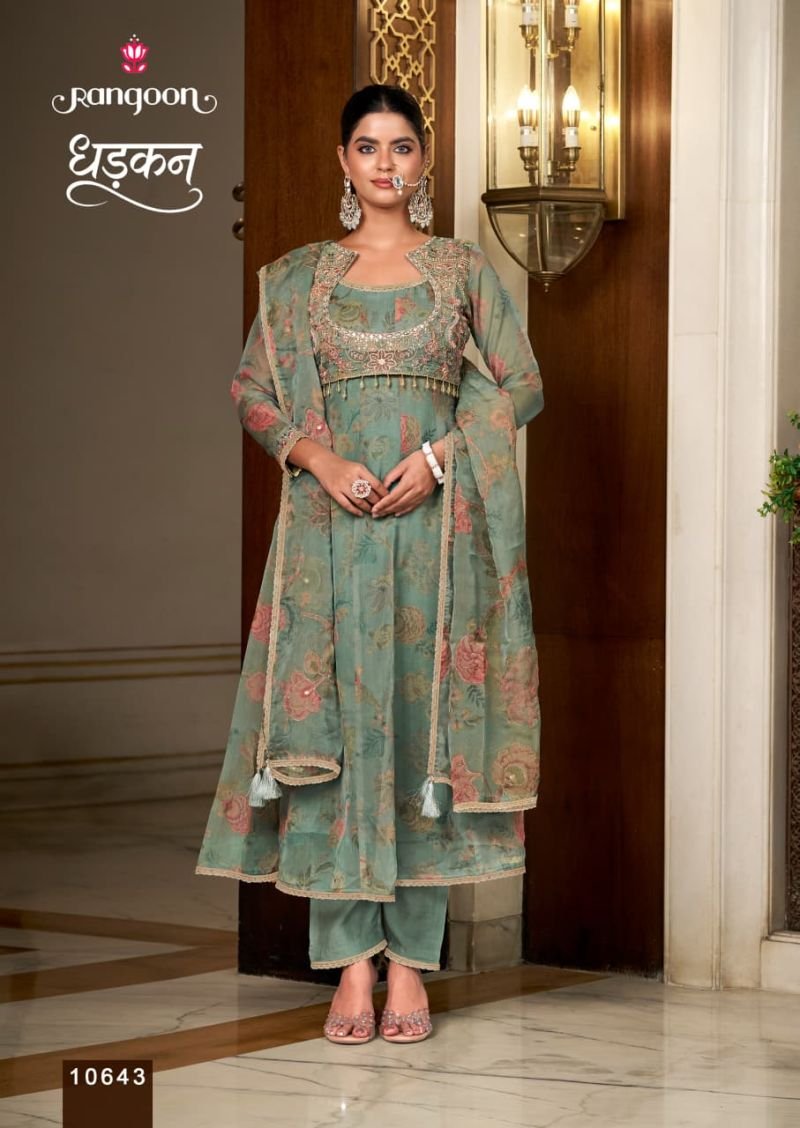 Beautiful Rangoon Dhadkan Viscose Fancy Print Heavy Work Salwar Kameez Wholesale 2026