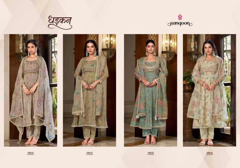 Beautiful Rangoon Dhadkan Viscose Fancy Print Heavy Work Salwar Kameez Wholesale 2026
