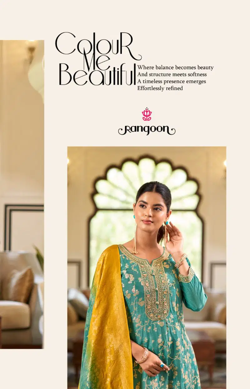 Launching Rangoon Melody Russion Jacquard Khali Work Salwar Kameez Wholesale 2026